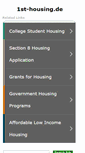 Mobile Screenshot of 1317-1.1st-housing.de